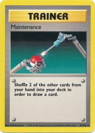 Maintenance 83/102 Unlimited