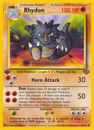 Rhydon 45/64 1st Edition