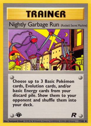 Nightly Garbage Run 77/82 1st Edition