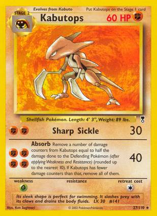 Kabutops 27/110 Unlimited