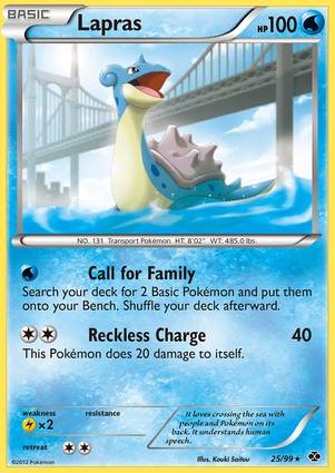 Lapras 25/99 Unlimited