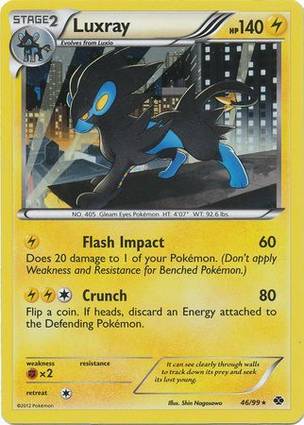 Luxray 46/99 Cosmos Holo