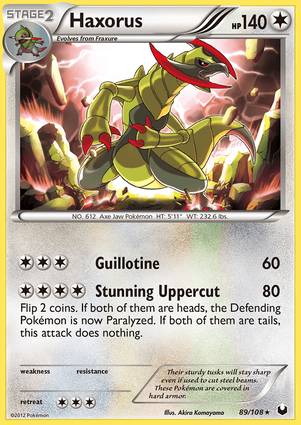 Haxorus 89/108 Unlimited