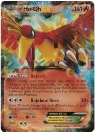 Ho-Oh EX 22/124 Sheen Holo
