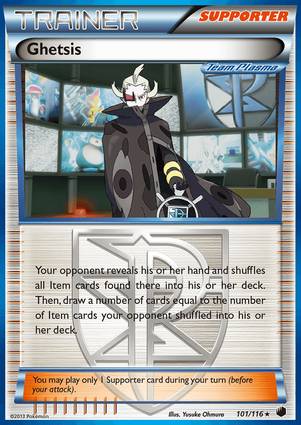 Ghetsis 101/116 Unlimited