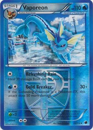 Vaporeon 20/116 Unlimited