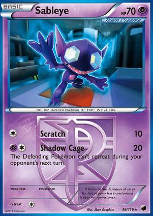 Sableye 49/116 Unlimited