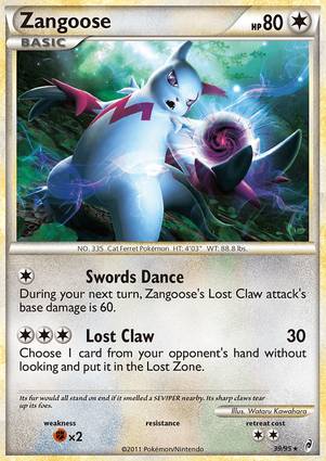 Zangoose 39/95 Unlimited