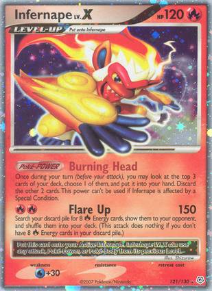 Infernape 121/130 Unlimited