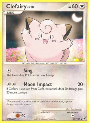 Clefairy 77/130 Unlimited