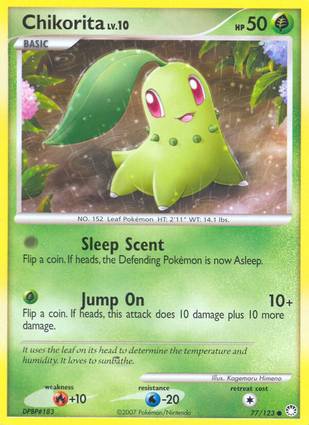 Chikorita 77/123 Unlimited