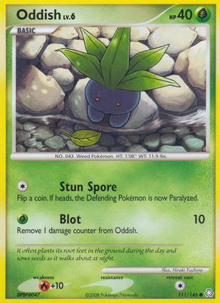 Oddish 111/146 Unlimited