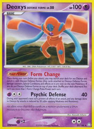 Deoxys Defense Forme 25/146 Unlimited