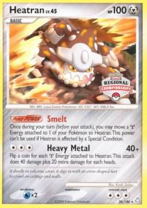 Heatran 30/146 Regional Championships