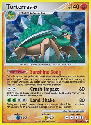 Torterra 11/100 Unlimited