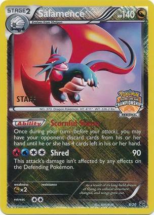 Salamence 8/20 Staff Regional Championships