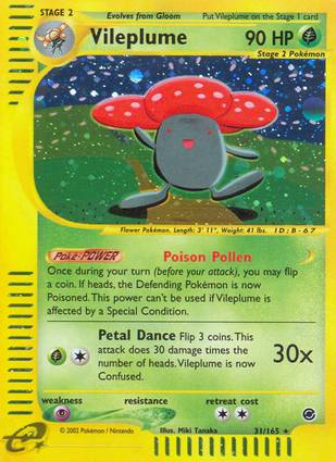 Vileplume 31/165 Unlimited
