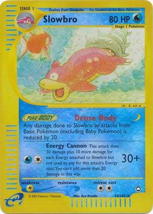 Slowbro 33/147 Unlimited