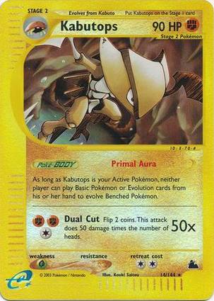 Kabutops 14/144 Unlimited