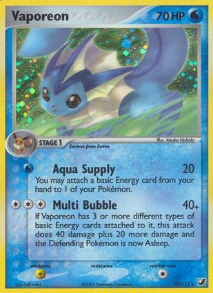 Vaporeon 19/115 Unlimited