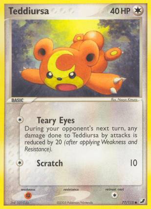 Teddiursa 77/115 Unlimited