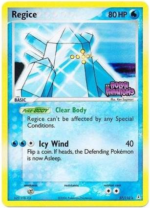 Regice 27/110 Unlimited