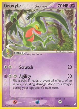 Grovyle 19/100 Unlimited