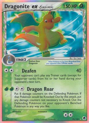 Dragonite ex 91/101 Unlimited