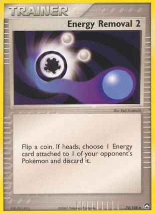 Energy Removal 2 74/108 Unlimited