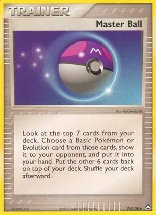 Master Ball 78/108 Unlimited