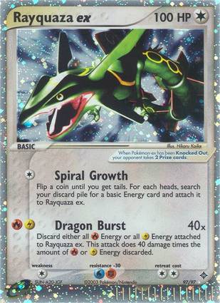 Rayquaza ex 97/97 Unlimited