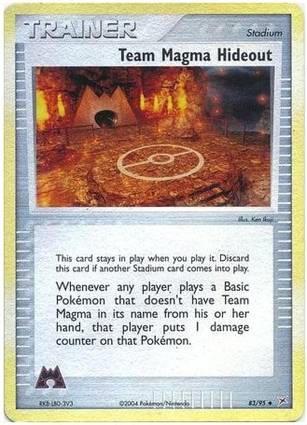 Team Magma Hideout 83/95 Unlimited