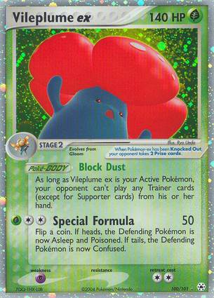Vileplume ex 100/101 Unlimited