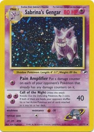 Sabrina's Gengar 14/132 Unlimited