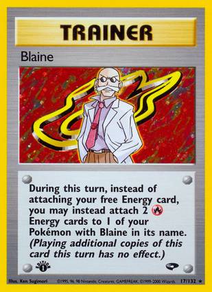 Blaine 17/132 1st Edition