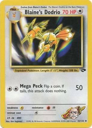 Blaine's Dodrio 32/132 Unlimited