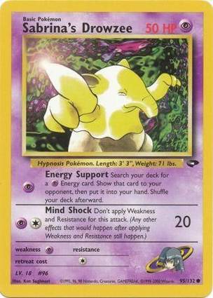 Sabrina's Drowzee 95/132 Unlimited