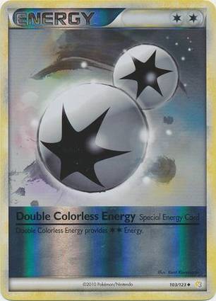 Double Colorless Energy 103/123 Unlimited