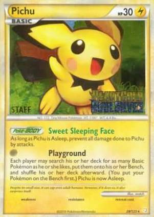 Pichu 28/123 Staff Prerelease