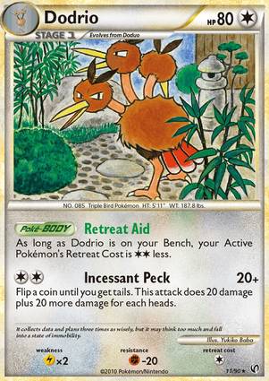 Dodrio 11/90 Unlimited