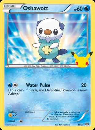 Oshawott 21/25 Unlimited