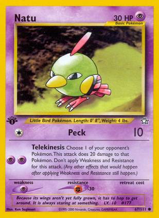 Natu 67/111 1st Edition