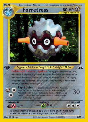 Forretress 2/75 1st Edition