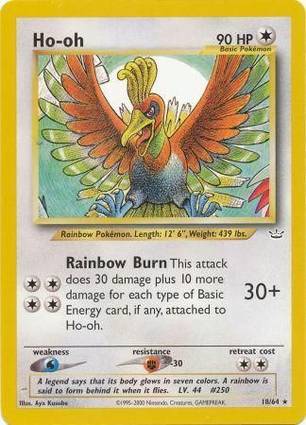 Ho-oh 18/64 Unlimited