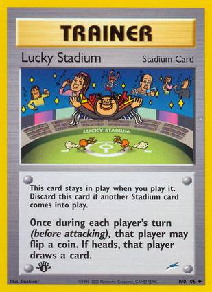 Lucky Stadium 100/105 1st Edition