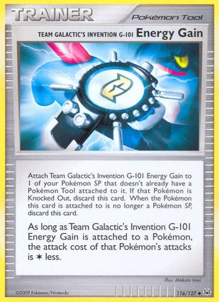 Team Galactic's Invention G-101 Energy Gain 116/127 Unlimited