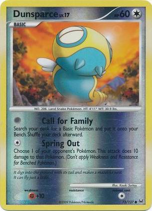 Dunsparce 73/127 Unlimited