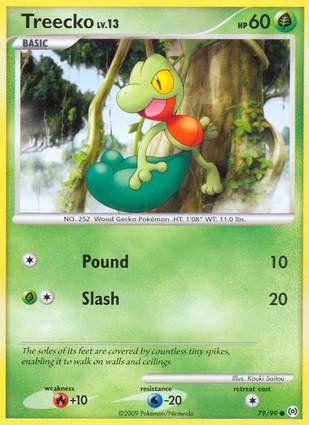 Treecko 79/99 Unlimited