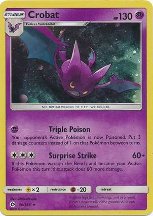 Crobat 56/149 Cosmos Holo