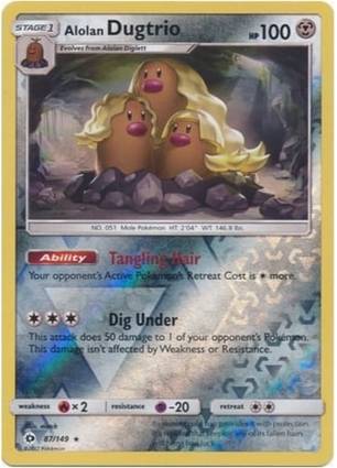Alolan Dugtrio 87/149 Unlimited